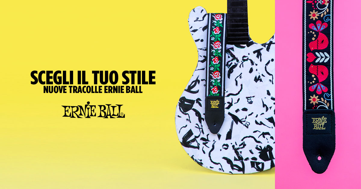 Ernie Ball Le Nuove Tracolle 2020 Ernie Ball Le Nuove Tracolle 2020